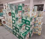 Baby Diapers 100 Boxes Per Pallet