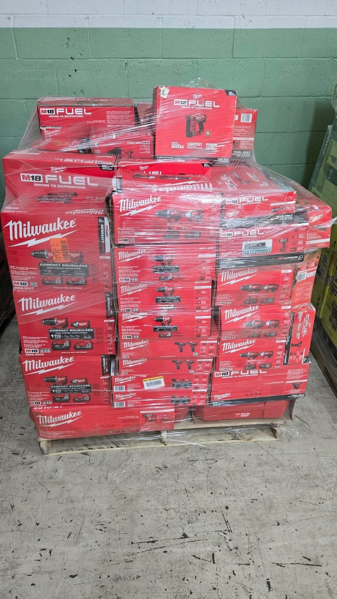 Milwaukee Power Tools Liquidation Pallets