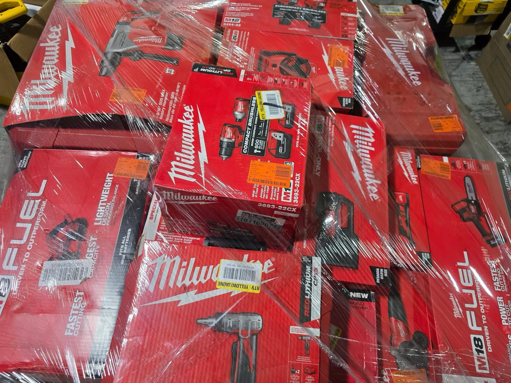 Milwaukee Power Tools Liquidation Pallets