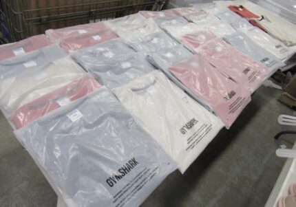 GYM SHARK clothing ( 350 ) pieces per pallet